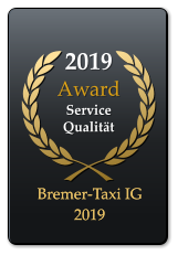 2019 Award  Service Qualität  Bremer-Taxi IG 2019 Bremer-Taxi IG 2019