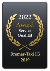 2022 Award  Service Qualität  Bremer-Taxi IG 2019 Bremer-Taxi IG 2019