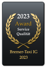 2023 Award  Service Qualität  Bremer-Taxi IG 2023 Bremer-Taxi IG 2023